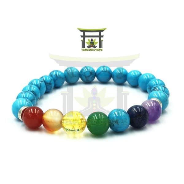 bracelet-7-chakras-en-turquoise